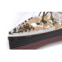 Pack Barco de madera OCCRE RMS Titanic 1/300 con pinturas, tinte y barniz