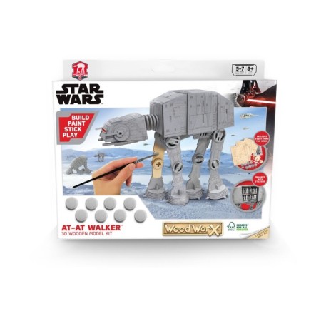 Maqueta de Madera STAR WARS AT-AT Walker (para pintar)