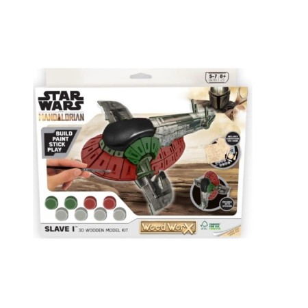 Maqueta de Madera STAR WARS Bobba Fett Slave (para pintar)