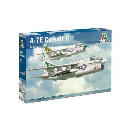 Maqueta Avión Militar Aircraft A-7E Corsair II Italeri 1/72