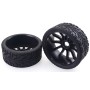 Ruedas Touring 1/8 (Rally Game) de llanta negra
