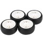 Ruedas Touring 1/10 Slick de Llanta de Radios Blanca