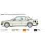 Maqueta de plástico del coche Mercedes Benz 190E 2.3 16V