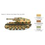 vehiculo militar SD KFZ 124 Wespe Italeri 7061