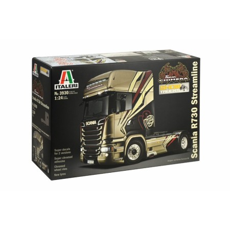 Maqueta de camión Italeri Scania R730 streamline "team chimera" 1/24