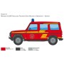 Maqueta Coche Italeri Mercedes Benz G230 Bomberos 1/24