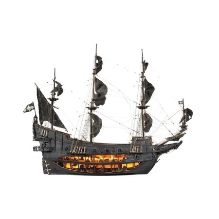 Barco de Madera Occre Holandés Errante (Flying Dutchman) 1/50