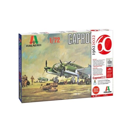 Maqueta de Avión Caproni Ca. 313/314 Vintage Special 1/72 de Italeri