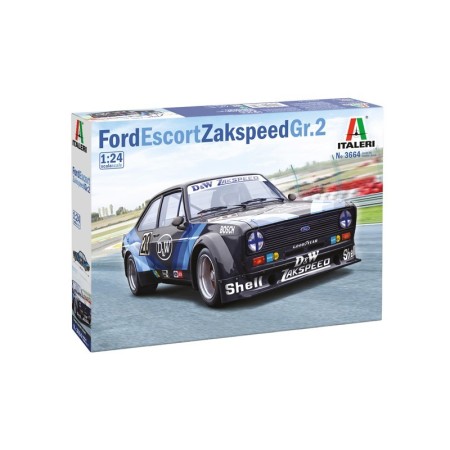 Coche Italeri Ford Escort Zakspeed Gr.2