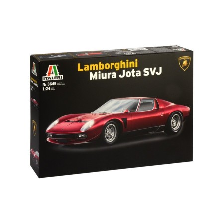 Coche Italeri Lamborghini Miura JOTA SVJ 1/24