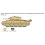 Tanque militar Italeri Crusader Mk. III con tropa británica 1/35