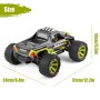 Coche RC Monster Truck Wtoys Hard 1/14 Brushed