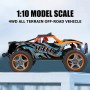 Coche RC Monster Truck Wltoys Speed Racing 1/10
