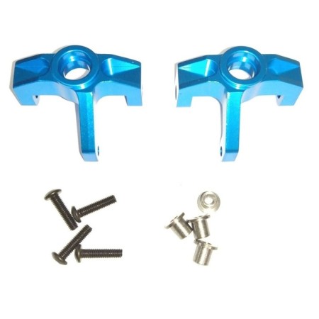 Manguetas aluminio, casquillos y tornillos Wltoys XKS Driving 144001