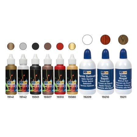 Pack pinturas Acrílicas para Barco San Juan de Occre