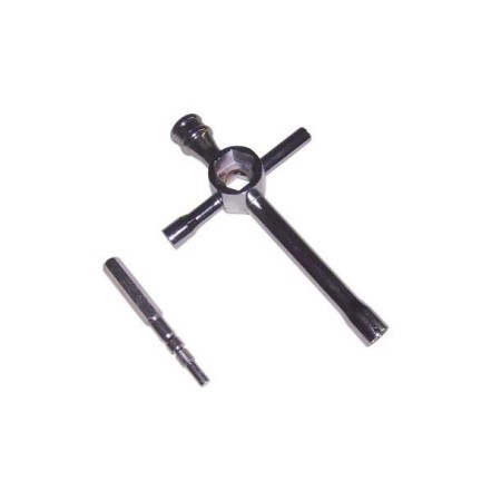 LLAVE EN CRUZ Y FIJADOR DE PISTON