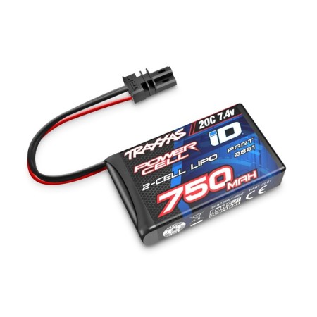 Batería Lipo 750mAh 7.4V para MINI Traxxas TRX-4M