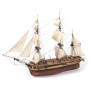 Pack Barco de Madera OCCRE HMS EREBUS 1/75 con pinturas, tinte y barniz