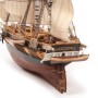 Pack Barco de Madera OCCRE HMS EREBUS 1/75 con pinturas, tinte y barniz