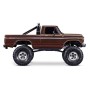 Pack Traxxas TRX-4 FORD F-150 RANGER XLT 1979 1/10 (Brushed) Marrón con 4 accesorios