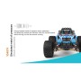 Coche RC Monster Truck Wltoys Speed 1/10 55km/h (Brushless)