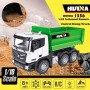 Camión Volquete RC Huina 6x4 9 Canales 1/18