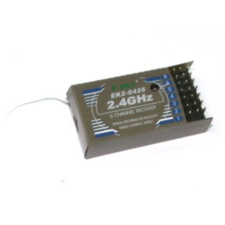 RECEPTOR 6 CANALES (2,4 GHZ)