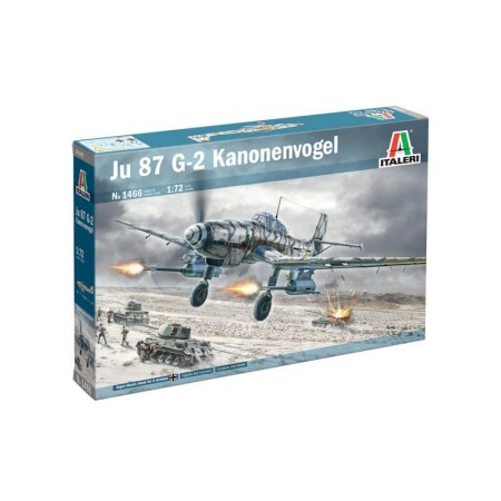 Avión Italeri Ju 87 G-2 Kanonenvogel 1/72