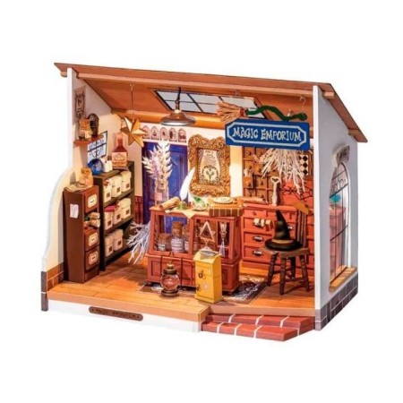 Maqueta de Madera DIY Robotime Iki's magic Emporium 1/24
