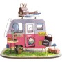 Maqueta de Madera DIY Robotime Happy Camper 1/24