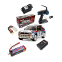 Pack Completo Coche RC Rally Tamiya Lancia Delta HF Integrale (TT-02) 1/10 (sin montar)