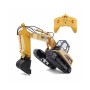 Excavadora RC Huina 1535 15 canales 1/14