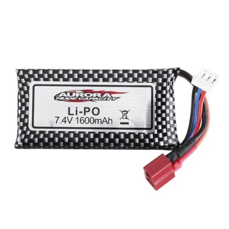 Batería Li-Po 7.4V 1600mAh Dean