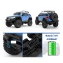 Coche RC Crawler Toyota FJ Cruser SUV PRO 1/10 20km/h (Brushed)