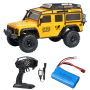 Coche RC Defender D90 Pro con batería doble duración 1/10 20Km/h (Brushed) Versión Pro batería 3000mAh