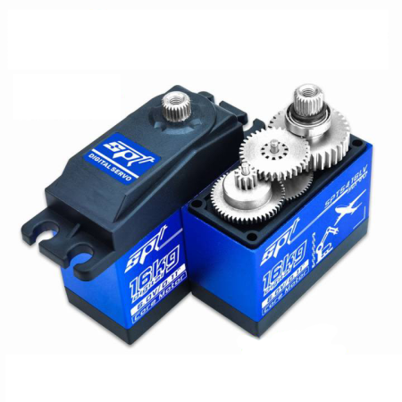 Servo Standard Digital MG 16Kg / 0,11seg Caja Metálica especial aviones y excavadoras RC