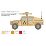 Vehículo Militar Italeri HMMWV M1036 TOW Carrier 1/35