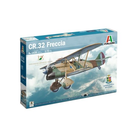 Avión Militar Italeri FIAT CR.32 Freccia 1/72