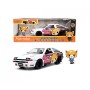 Coche 1986 Toyota Trueno AE86 con figura Aggretsuko