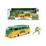 Furgoneta 1962 VW Bus Tortugas Ninja con figura Leonardo