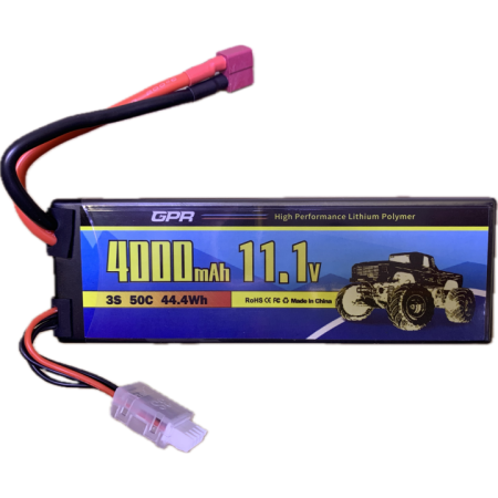 Batería Lipo 11.1V (3S) 4000mAh 50C Hardcase (T-Dean)