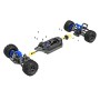 Coche RC Truggy Traxxas Rustler 4X4 BL-2S 1/10 (Brushless)
