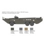 Maqueta del Vehículo Militar Italeri DUKW 2½ GMC Truck Amphibious