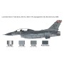 Kit Model Set Avión Militar Italeri F-16 C/D Night Falcon