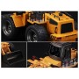 Excavadora Bulldozer RC Huina 1532 1/18 (Pala metálica)