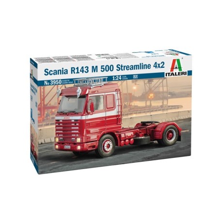 Maqueta de camión Scania R143 M 500 Streamline 4x2 1/24 Italeri