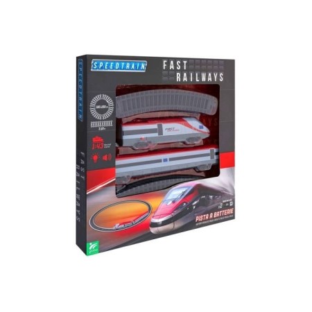 Tren eléctrico Speedtrain de alta velocidad con circuito