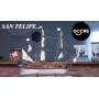 Maqueta de barco OcCre San Felipe