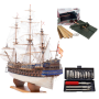 Pack Maqueta de barco Occre San Felipe con Guillotina y Kit de herramientas de corte