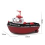 Barco Remolcador RC Heng Long Tugboat 686 1/72 8km/h (Brushed)